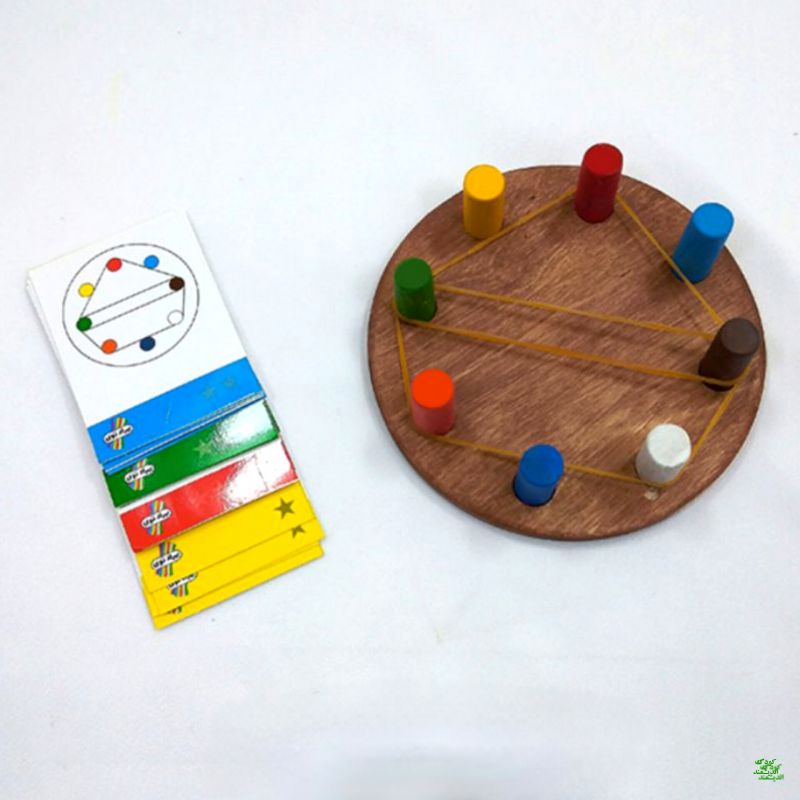 بازی چوبی شکل کش ساز
